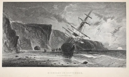 Medianoche en septiembre, ilustración de 